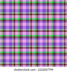 Decorative tartan plaid tiles pattern illustration