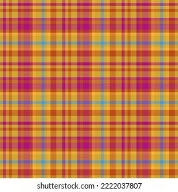 Decorative tartan plaid tiles pattern illustration