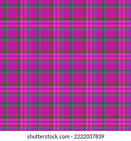 Decorative tartan plaid tiles pattern illustration