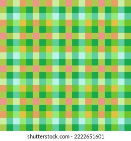 Decorative tartan plaid tiles pattern illustration