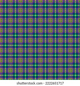 Decorative tartan plaid tiles pattern illustration