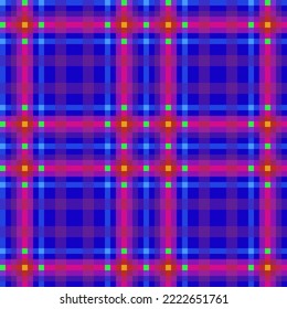 Decorative tartan plaid tiles pattern illustration