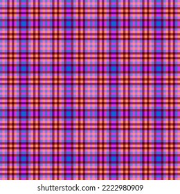 Decorative tartan plaid tiles pattern illustration