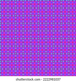 Decorative tartan plaid tiles pattern illustration