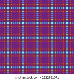 Decorative tartan plaid tiles pattern illustration