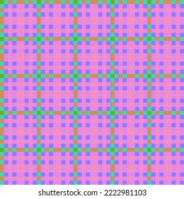 Decorative tartan plaid tiles pattern illustration