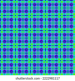 Decorative tartan plaid tiles pattern illustration