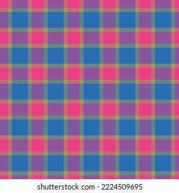Decorative tartan plaid tiles pattern illustration