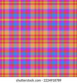Decorative tartan plaid tiles pattern illustration
