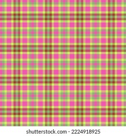 Decorative tartan plaid tiles pattern illustration