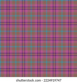 Decorative tartan plaid tiles pattern illustration