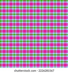 Decorative tartan plaid tiles pattern illustration