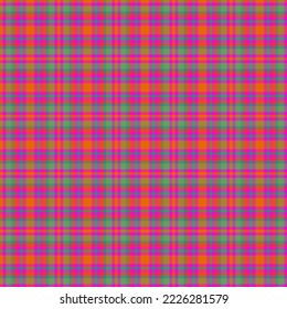 Decorative tartan plaid tiles pattern illustration