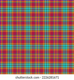 Decorative tartan plaid tiles pattern illustration