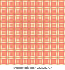 Decorative tartan plaid tiles pattern illustration