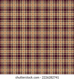 Decorative tartan plaid tiles pattern illustration