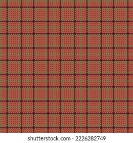 Decorative tartan plaid tiles pattern illustration