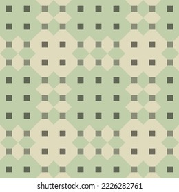 Decorative tartan plaid tiles pattern illustration