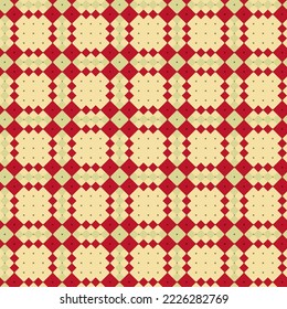 Decorative tartan plaid tiles pattern illustration