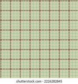 Decorative tartan plaid tiles pattern illustration