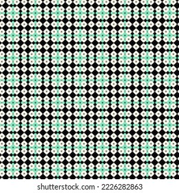 Decorative tartan plaid tiles pattern illustration