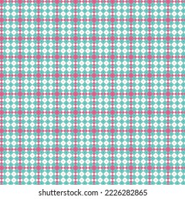 Decorative tartan plaid tiles pattern illustration