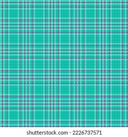 Dekoratives Fliesenmuster mit Tartan-Fliesen