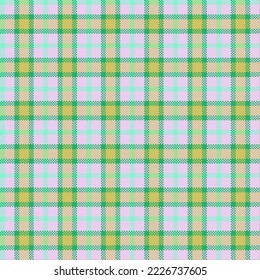 Decorative tartan plaid tiles pattern illustration
