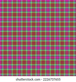 Decorative tartan plaid tiles pattern illustration