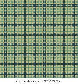Decorative tartan plaid tiles pattern illustration