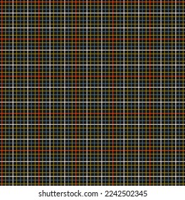 Decorative tartan plaid tiles pattern illustration
