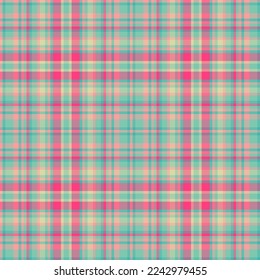 Decorative tartan plaid tiles pattern illustration