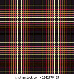 Decorative tartan plaid tiles pattern illustration