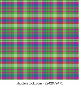 Decorative tartan plaid tiles pattern illustration