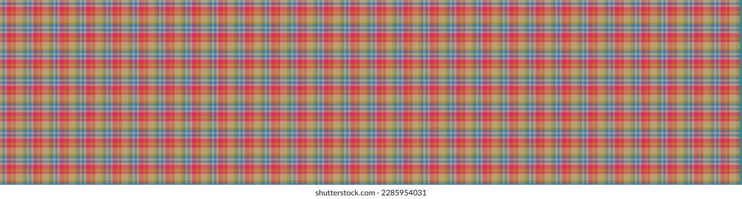 Decorative tartan plaid tiles pattern illustration
