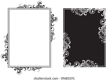 Decorative template grunge background, illustration