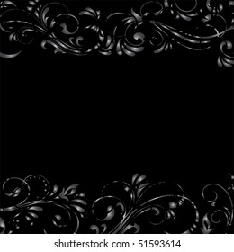 Decorative template grunge background, illustration
