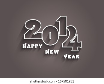 Decorative text background for the New Year