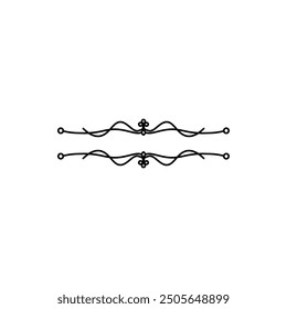 Decorative Text Frame Vector Illustration