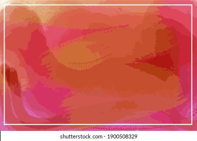 Decorative texture painting Brushed Splash Painted Abstract Background. Vibrant paint pattern backdrop. Chaotic brushstrokes painting.