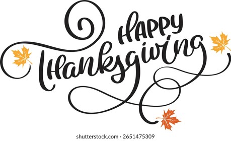 A decorative Thanksgiving typography design featuring 'Grateful Vibes' with a festive and warm aesthetic, perfect for seasonal celebrations. Happy thanksgiving hand lettering calligraphy.