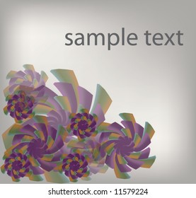it is decorative. there are fly.it is funky. it is vector. it is color.