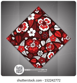 Decorative Tile. vector