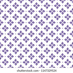 Decorative tiles Vector Seamless Pattern. Portuguese traditional style background. Abstract geometric texture.