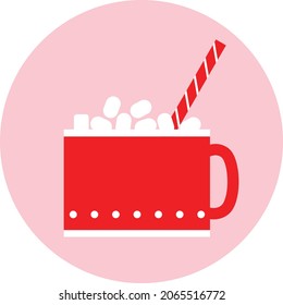 Decorative toys. Christmas time flat vector template. Traditional new year celebration accessories. Traditional Christmas and New Year elements.