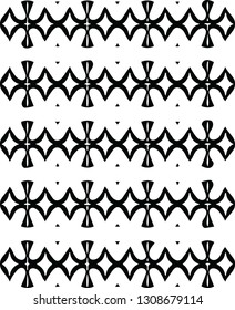 Decorative traditional celtic slavic style pattern texture tile symbol design