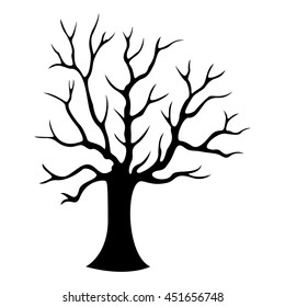 Similar Images, Stock Photos & Vectors of Old Tree. Vector Illustration