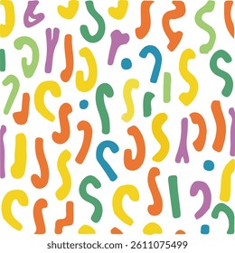 Decorative Trendy Vector Pattern Design.Abstract Retro Line Background.