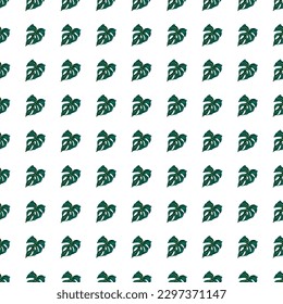 Decorative tropical palm leaves seamless pattern. Jungle leaf seamless wallpaper. Exotic botanical texture. Floral background. Design for fabric, textile print, wrapping, cover. Vector illustration