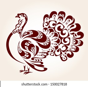 Decorative turkey